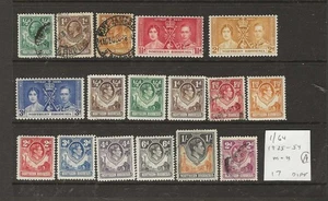 RHODESIA DEL NORTE...Sc #1/64...Como nuevo y usado...1925/54...17 diferentes - Imagen 1 de 1