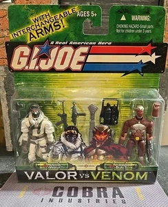 GI JOE ~ 2004 COBRA BAT & SNOW WOLF ~ SIN USAR, EN CAJA ORIGINAL VALOR vs VENOM B.A.T.S. - Imagen 1 de 2