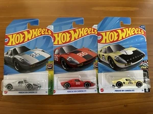 NEW 2024 & 2025 Hot Wheels PORSCHE 904 CARRERA GTS Exotics SERIES RARE Lot 3 - Picture 1 of 7