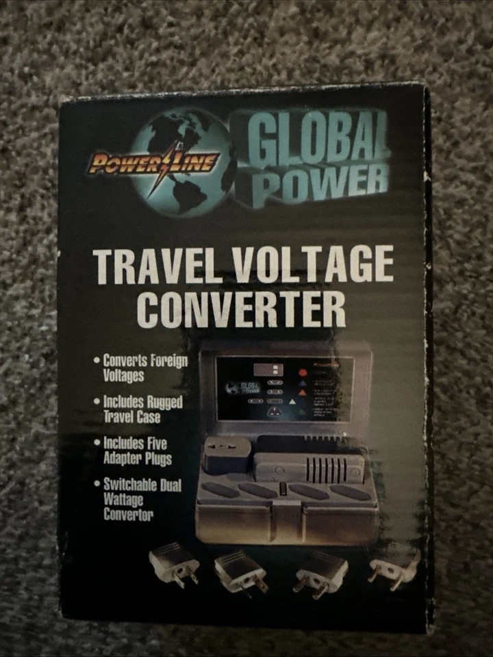 Powerline Electronic Global Power Travel Voltage Converter - Image 1 of 4