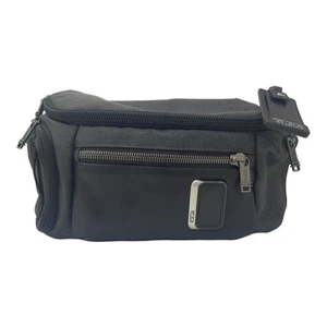 TUMI Alpha Bravo Sling Bag Nylon Leather Grey 34x15x13cm Multiple Pockets - Picture 1 of 7