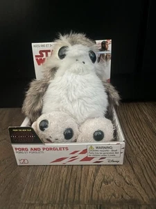 New Porg & Porglets Plush Set Disney Star Wars Franchise The Last Jedi 2018 - Picture 1 of 12