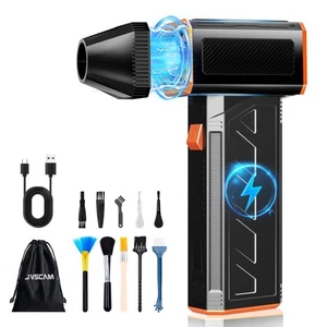 Compressed Air Duster, 130000RPM Electric Air Duster, 3 Gear Adjustable Cordl... - Picture 1 of 7