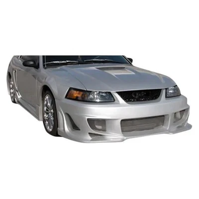 For Ford Mustang 99-04 Bomber Style Fiberglass Front Bumper Cover Unpainted — 第 1/4 张图片