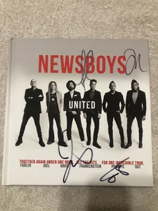 Newsboys United Hardback Book Signed Autographed Together Again Under One Roof - Picture 1 of 4