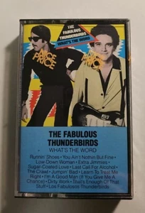 The Fabulous Thunderbirds - What’s The Word Cassette SEALED w/ Nice Price - Picture 1 of 6