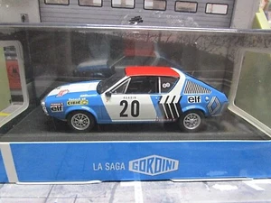 RENAULT 17 GORDINI TL Rallye 1975 Monte Carlo #20 Therier Eligor Atlas SP 1:43 - Foto 1 di 3