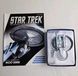 Star Trek Eaglemoss Official Starships Collection U.S.S. Excelsior NCC-2000 - Picture 1 of 3