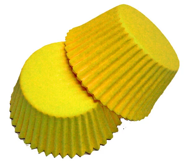 Large Yellow Paper Cupcake Cases Pk 20 - image 1 of 1