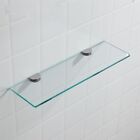Glass Glass Shelf Modern Wall Mount Tempered Glass Shower Storage  Bathroom
