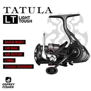 2018 DAIWA TATULA LT 2500S 2000S-XH Spinning Fishing Reel 6+1BB Long Cast Reel - Picture 1 of 7