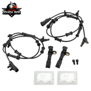 4 Pack For 2007-2016 Jeep Wrangler Front Rear Left Right ABS Wheel Speed Sensor - Foto 1 di 8