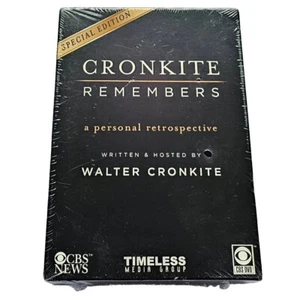Cronkite Remembers A Personal Retrospective DVD Box Set 3 Disc CBS News 2009 NEW - Picture 1 of 6