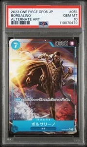 PSA 10 Borsalino Awakening of the New Era OP05-051 SR Alt Art One Piece Japanese - Foto 1 di 2