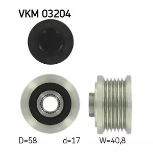 Alternator Freewheel Clutch Pulley SKF for Doblo Combo 9-3 Bravo 159 Ducato Delt - Picture 1 of 6