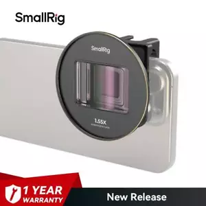 SmallRig 1.55XT obiettivo anamorfico per telefono per iPhone 15 14 13 12, per Samsung - Foto 1 di 9