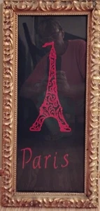 Decor Eiffel Tower Frame Handmade - Picture 1 of 2