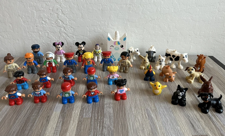Lote LEGO DUPLO de Pessoas e Animais/Disney Infantil Adulto - Imagem 1 de 4