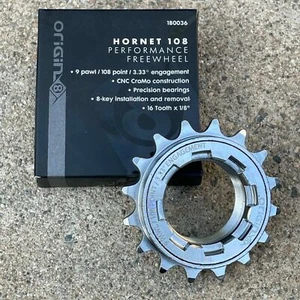 ORIGIN 8 HORNET BMX FREEWHEEL 1/8" CHROME BMX BIKE FREEWHEELS MCS ACS DICTA - Picture 1 of 3