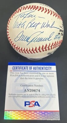 Tom Seaver Signed NL Baseball NY Mets To Lou Best Wishes #41 Mint Auto PSA HOF - Image 1 of 4
