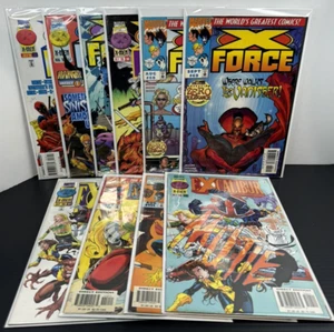 Lot of 10 Marvel X-Force and Excalibur Comic Books (1996-1997) - Bild 1 von 8