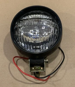 12 Volt 5'' Round Work Light Lamp Flood Stud-Mounted w/Rubber Housing - Picture 1 of 4
