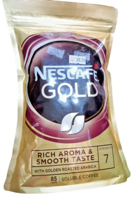 Nescafé Gold - Rico aroma y sabor suave con arábica tostado dorado Foto 1 de 4