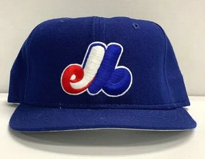 Berretto lana aderente vintage Montreal Expos autentico nuova epoca 59Fifty 73/8 - Foto 1 di 3