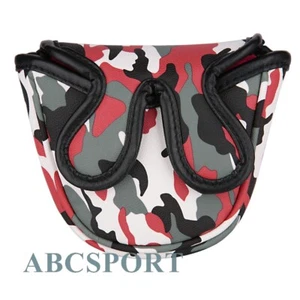 Cubierta de cabeza de putter mazo de golf imán de camuflaje para putters de eje central - Imagen 1 de 10