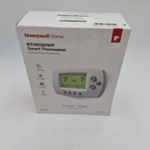 Termostato inteligente Honeywell Home Wi-Fi programable 7 días RTH6580WF nuevo - Imagen 1 de 21