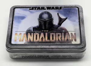 Star Wars The Mandalorian Special Edition Playing Card Set New Sealed Tin Mint - Picture 1 of 2