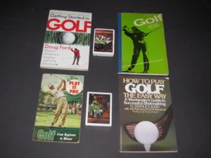 4 Vintage Classic Ford Judd Fossum PRO Golf Lesson Book Golfing Golfer - Picture 1 of 1