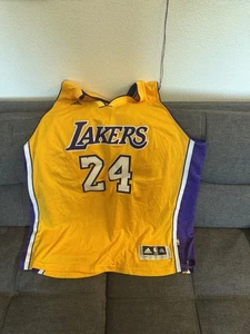 Authentic Kobe Bryant Los Angeles Lakers Jersey adidas Swingman XXL Length +2” - Picture 1 of 4