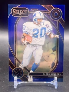 Panini Select Barry Sanders #208 Club Level Blue Prizm/99 Lions 2024 - Imagen 1 de 2