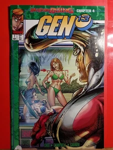1995 Image Comics Gen 13 Issue 2 Barry Windsor-Smith Newsstand Cover Artist  - Foto 1 di 2