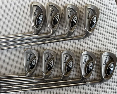 Juego de plancha Ping i3+ 3-SW CS Lite punto blanco varilla de acero R Flex Foto 1 de 4