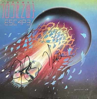 Journey "Escape" Vinyl - Autographed/Signed - Neal Schon +2 - Image 1 of 4