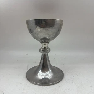 International Sterling Chalice #75D 7.5" 561g Silver Communion Cup w/ Cross - Picture 1 of 11
