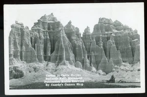 ESTADOS UNIDOS 1948 POSTAL POSTAL, CASTILLOS, CASTILLO CAÑÓN, DAKOTA DEL SUR! F246 - Imagen 1 de 2