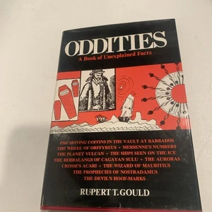 Oddities: A Book of Unexplained Facts by Rupert Gould Weird Occult HC DJ Fortean - Picture 1 of 10
