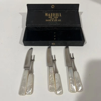 Marhill Нью-Йорк перламутровая ручка - бублик и локс комплект в футляре - Изображение 1 из 4