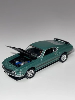 ERTL Collectibles Amercian Muscle Green 1969 Ford Mustang Mach 1 - 1:64 Scale - Image 1 of 4