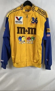 Chase Authentics NASCAR Men Multicolor #36 Ken Schrader M&Ms Racing Jacket M - Picture 1 of 12