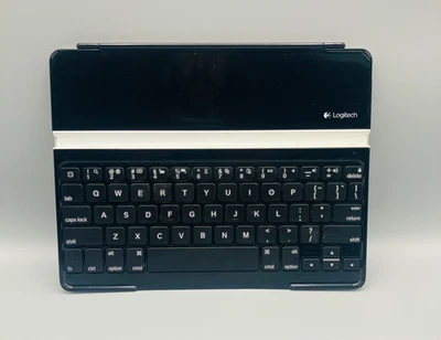Logitech Inalámbrico Bluetooth Ultradelgado Teclado Cubierta para iPad Air Sin Probar Foto 1 de 4