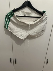 Adidas Shorts Glanz Nylon Shiny Vintage  Size S-M 🏸🏸🏸 90s Sporthose - Picture 1 of 10