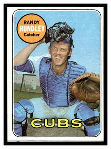 Topps 1969 béisbol #347 Randy Hundley 69 TBB - Imagen 1 de 2