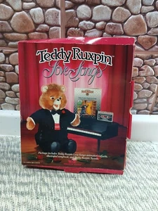 Confezione Regalo Teddy Ruxpin Love Songs Libro Nastro e Tuta Tuxedo - Foto 1 di 12