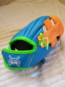 Guante de béisbol ajustable Franklin Air Tech para niños azul verde naranja #22884 8,5" - Imagen 1 de 9