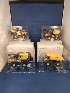 Maisto Tonka Hasbro Trucks (Set of 4) Crane Backhoe Dump Truck Bulldozer 2001 - Picture 1 of 9