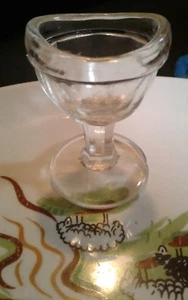 DE COLECCIÓN JOHN MARIS Co. VASO DE LAVADO DE OJOS (diamante M) marca de fabricantes  - Imagen 1 de 6